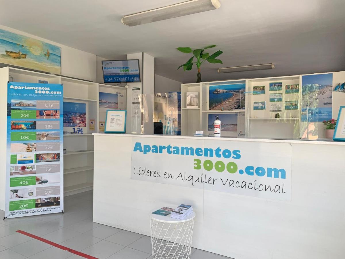 Apartamentos La Cova 3000 Peniscola Bagian luar foto